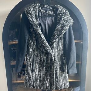 Andrew Marc Black and White Women's Coat